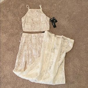 Lace two piece